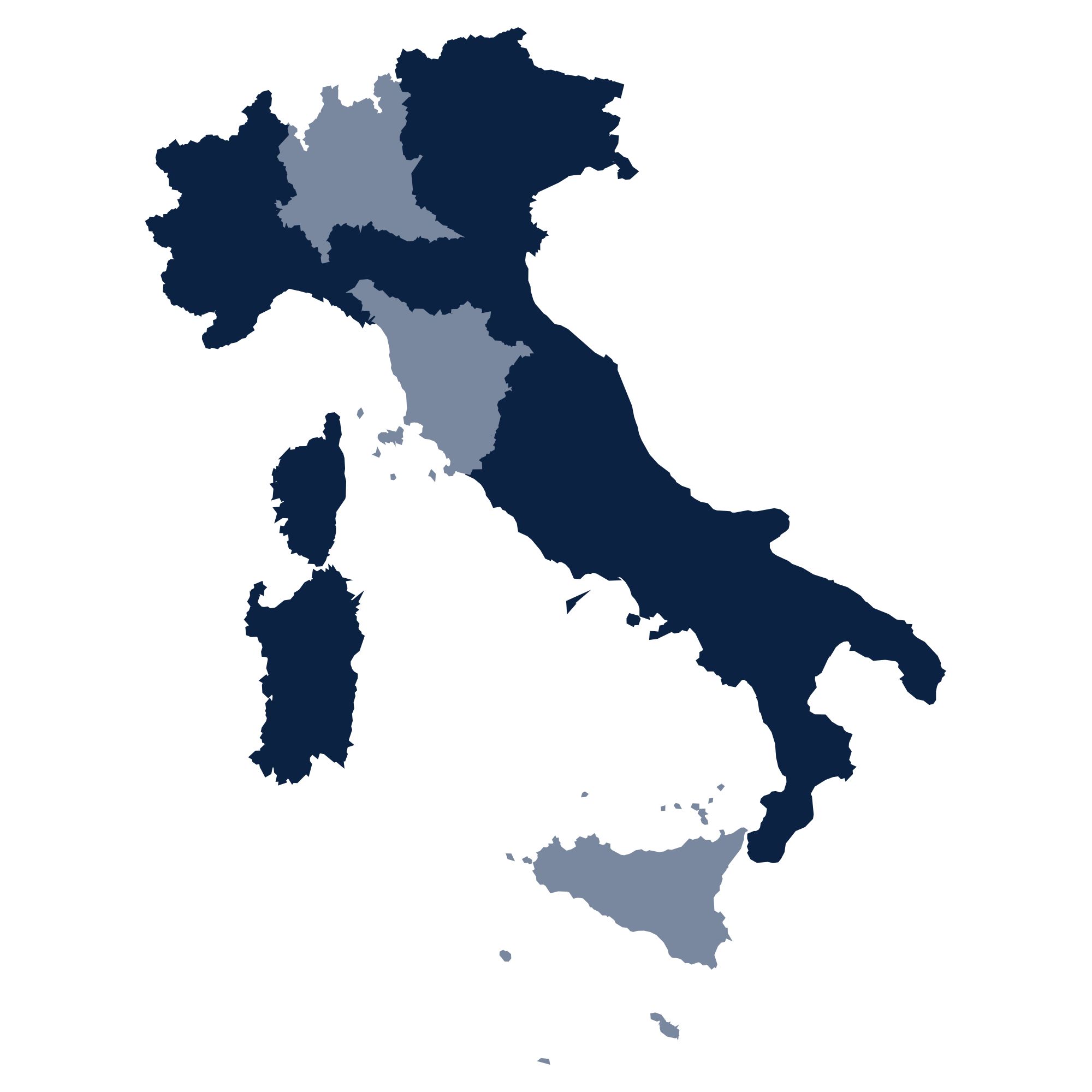 Cartina Italia